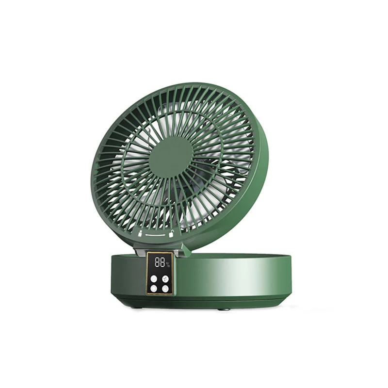 Remote Control Wireless Circulating Air Cooling Fan with LED Light Folding Electric Wall-Mounted Fan Desktop Fan Green
Remote Control Wireless Circulating Air Cooling Fan with LED Light Folding Electric Wall-Mounted Fan Desktop Fan Green