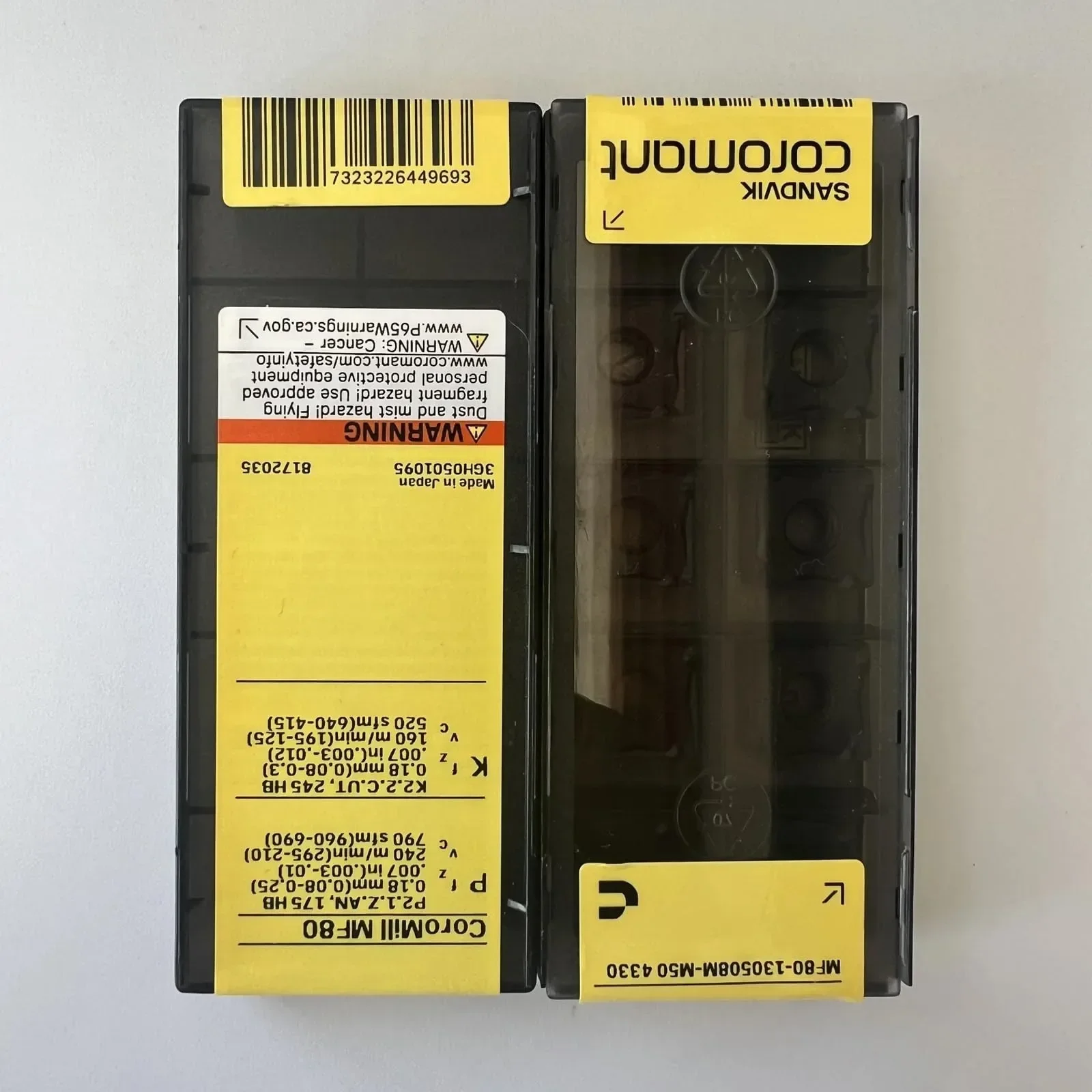 SANDVIK-Coromant / MF80-130508M-M50 4330 / 10 Pcs
SANDVIK-Coromant / MF80-130508M-M50 4330 / 10 Pcs