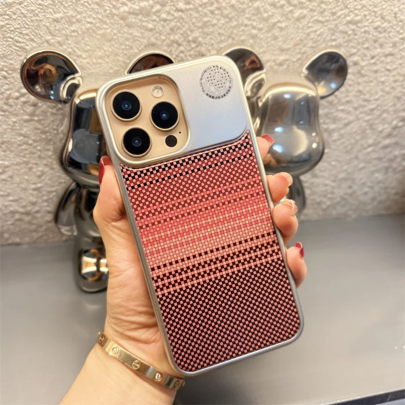 Luxury Carbon Fiber Plated PC Magnetic Phone Case for iPhone 16 15 14 13 Pro Max 16Pro With Aromatherapy Phone Protection Cover
Luxury Carbon Fiber Plated PC Magnetic Phone Case for iPhone 16 15 14 13 Pro Max 16Pro With Aromatherapy Phone Protection Cover
