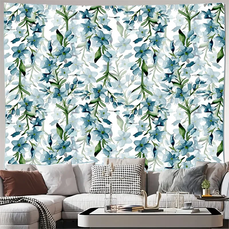 Floral Tapestry Wall Hanging Botanical Wall Art Blue Flowers Nature Decor Aesthetic Room Decor Bedroom Wall Decor Large Tapestry
Floral Tapestry Wall Hanging Botanical Wall Art Blue Flowers Nature Decor Aesthetic Room Decor Bedroom Wall Decor Large Tapestry