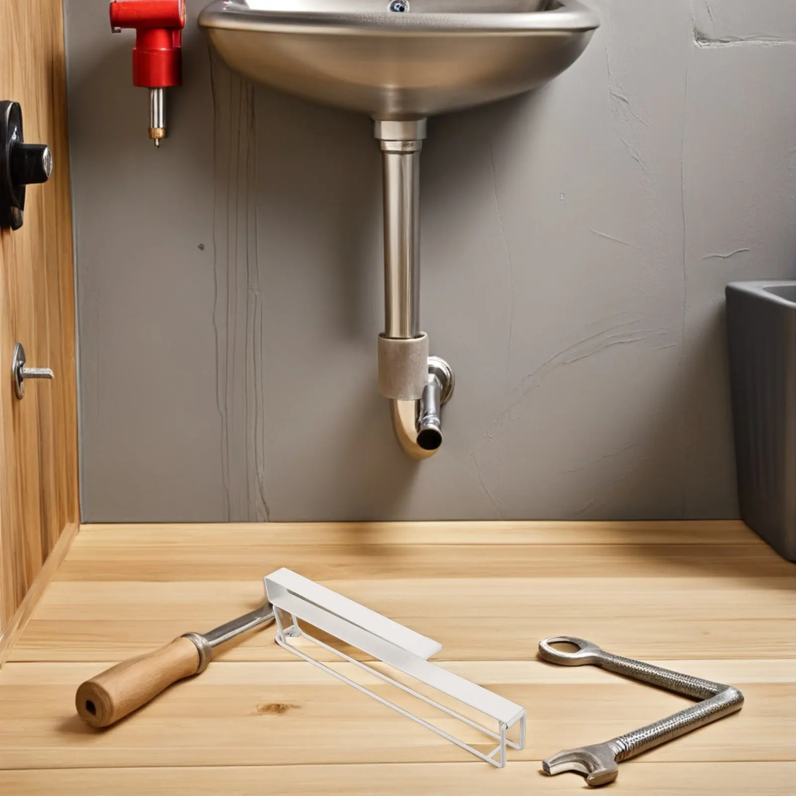 Iron Paper Towel Holder White Self Adhesive No Drilling Toilet Paper Dispenser Under Cabinet Roll Holder Modern Bathroom Kitchen
Iron Paper Towel Holder White Self Adhesive No Drilling Toilet Paper Dispenser Under Cabinet Roll Holder Modern Bathroom Kitchen