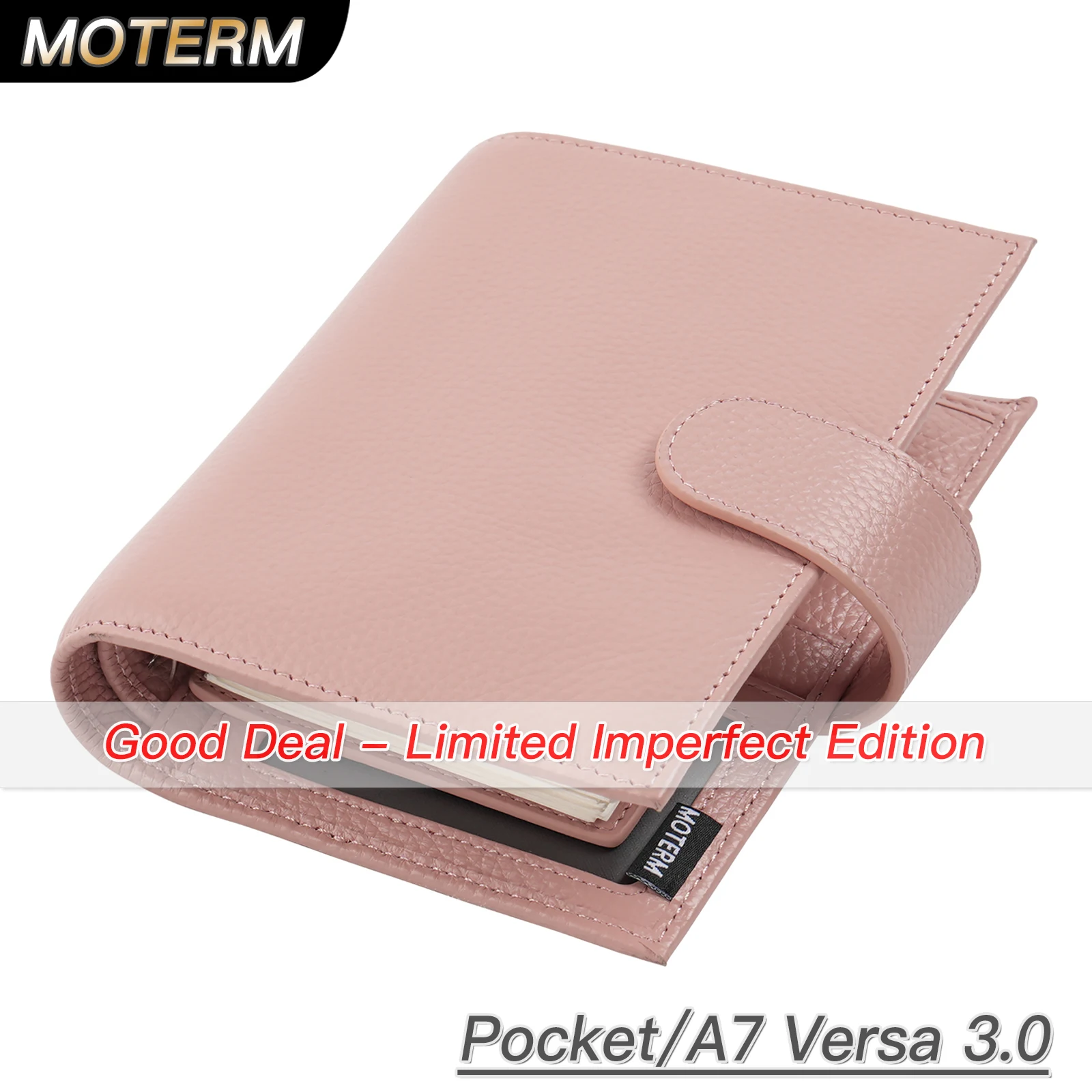 Limited Imperfect Moterm Pocket Versa 3.0 Organizer with 19 MM Rings Planner Wallet Multifunctional Agenda Diary Journal Notepad
Limited Imperfect Moterm Pocket Versa 3.0 Organizer with 19 MM Rings Planner Wallet Multifunctional Agenda Diary Journal Notepad