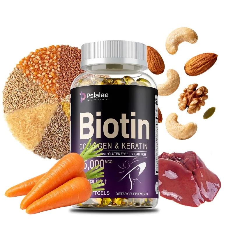 Biotin + Collagen + Keratin Supplement - Anti-Aging, Supports Bones,Skin and Nails Health, Hair Growth, Maintain Vitality
Biotin + Collagen + Keratin Supplement - Anti-Aging, Supports Bones,Skin and Nails Health, Hair Growth, Maintain Vitality