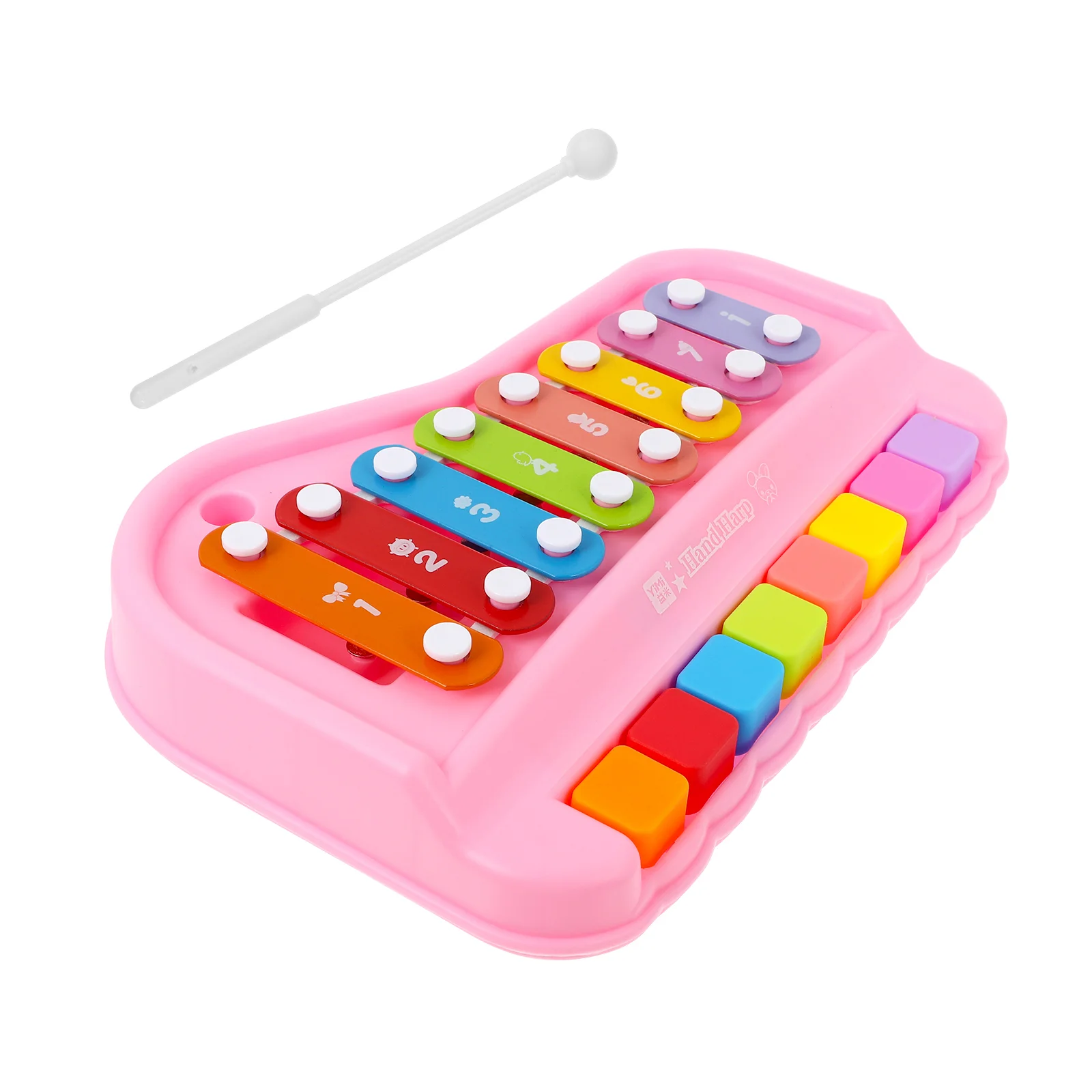 Hand Percussion Xylophone Toy Kids Educational Toys Children's Music Knocking Puzzle
Hand Percussion Xylophone Toy Kids Educational Toys Children's Music Knocking Puzzle