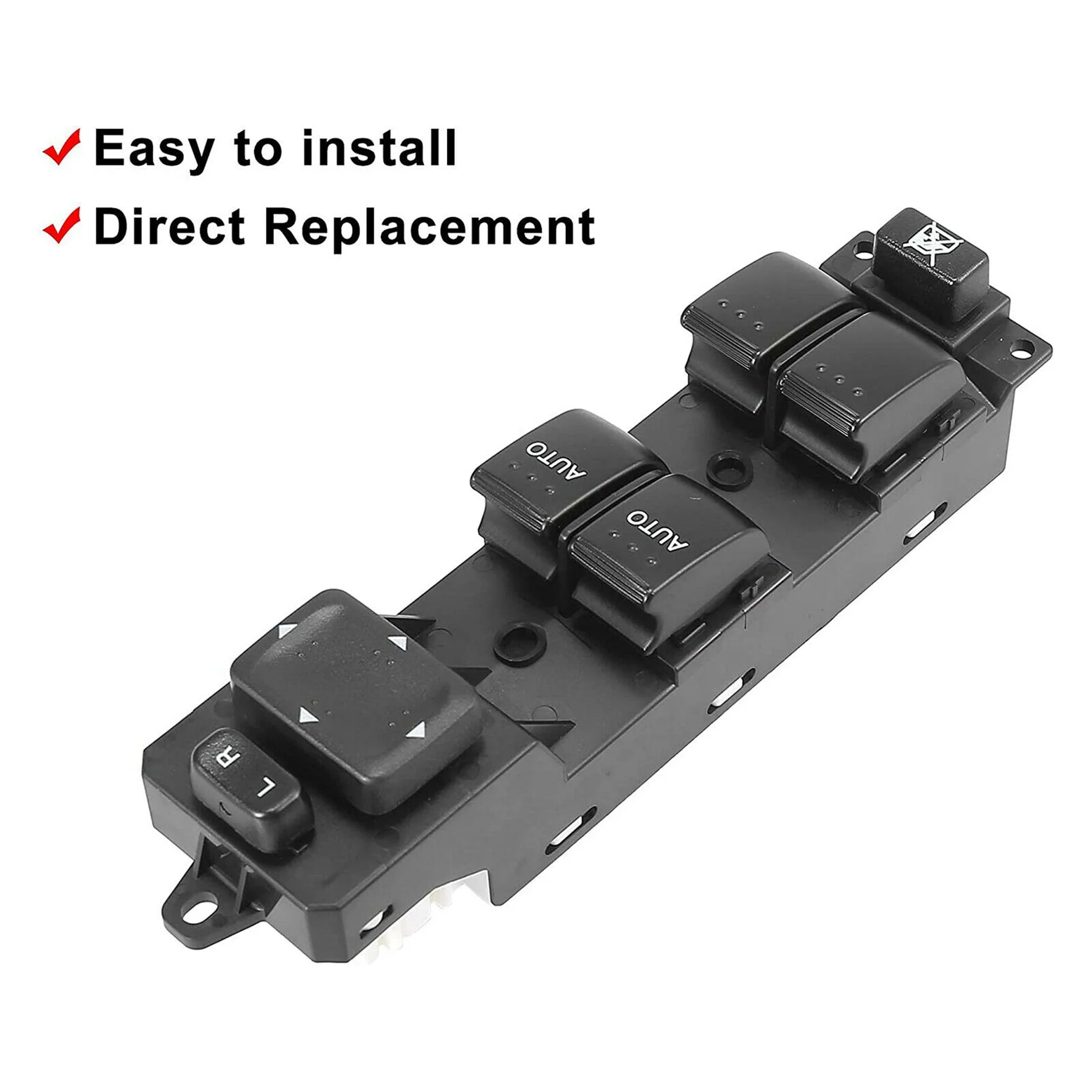Excellent-Power Window Master Control Switch Fit For 2007-2012 Mazda CX7 Front Left Drivers Side Replacement Part GS3L-66-350