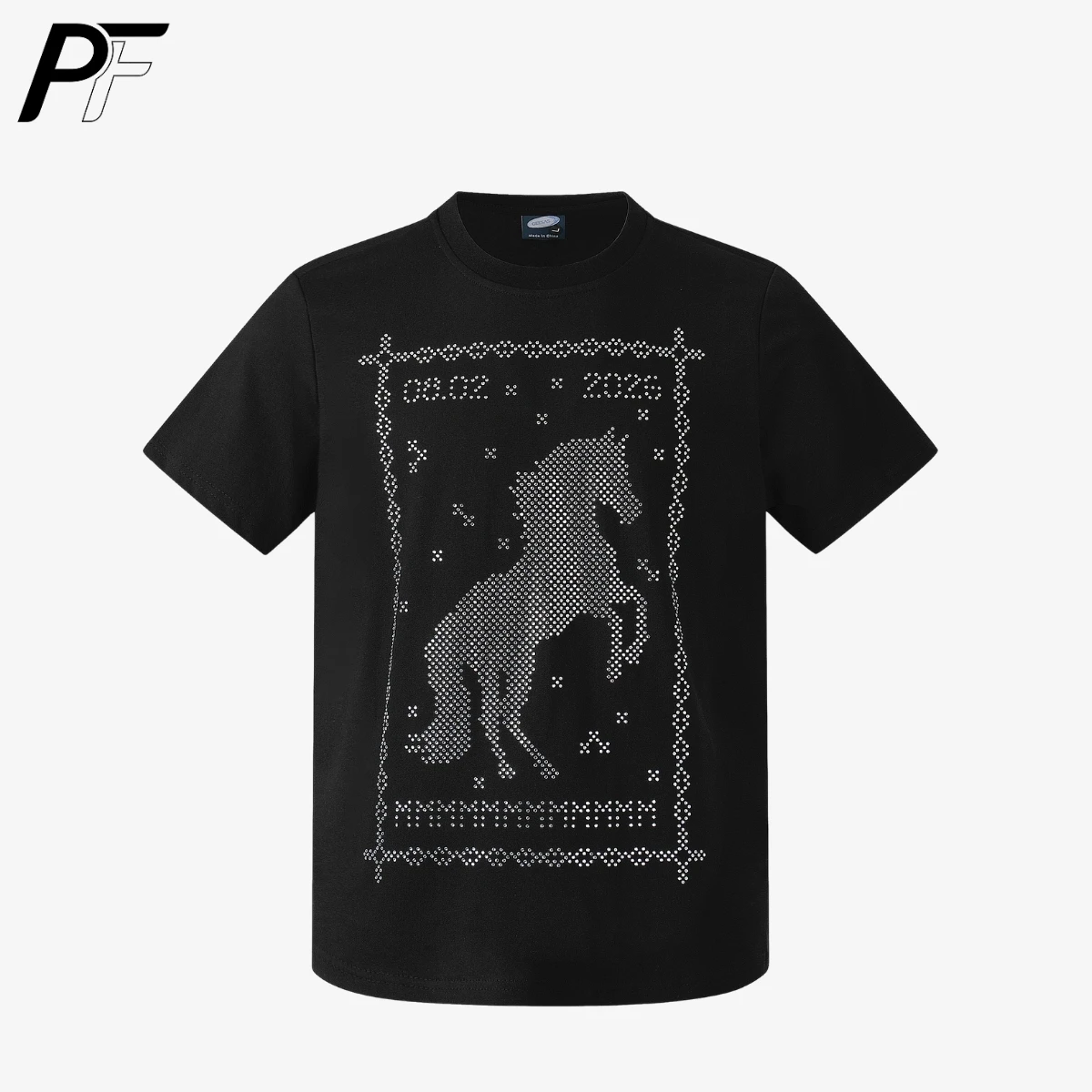 Vintage Horse Print Rhinestone T-Shirt Men's Loose Fit Short Sleeve Casual Tee Summer Streetwear Aesthetic Cotton Top Daily Wear
Vintage Horse Print Rhinestone T-Shirt Men's Loose Fit Short Sleeve Casual Tee Summer Streetwear Aesthetic Cotton Top Daily Wear