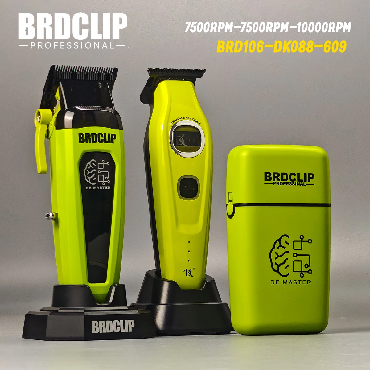Professional BRDCLIP Barber 7500RPM High Motor Trimmer Hair Clipper Electric 10000RPM Shaver Hair Finish Machine DLC Blade
Professional BRDCLIP Barber 7500RPM High Motor Trimmer Hair Clipper Electric 10000RPM Shaver Hair Finish Machine DLC Blade