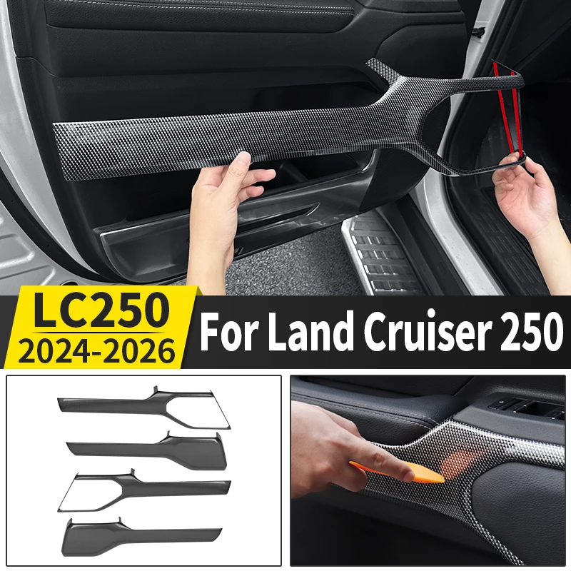 For Toyota Land Cruiser 250 LC250 2024 2025 Carbon Fiber Style Door Inner Trim Strip Panel Guard Interior Styling Accessories
For Toyota Land Cruiser 250 LC250 2024 2025 Carbon Fiber Style Door Inner Trim Strip Panel Guard Interior Styling Accessories