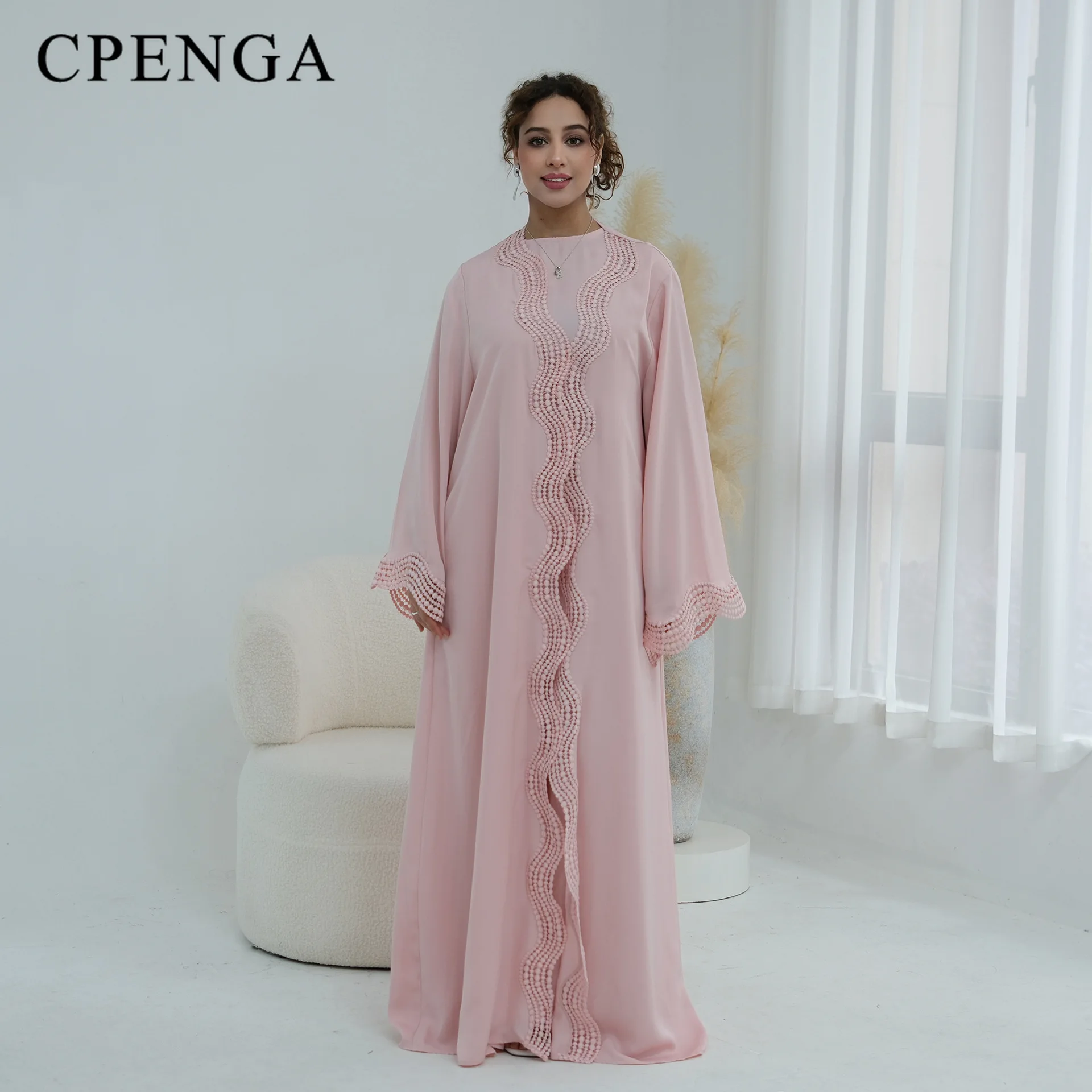 Two Piece Luxury Dubai Modest Abaya for Muslim Women Ramadan Islam Coat and Inner Dress Eid Holiday Outfit Turkey Jalabiya Robe
Two Piece Luxury Dubai Modest Abaya for Muslim Women Ramadan Islam Coat and Inner Dress Eid Holiday Outfit Turkey Jalabiya Robe