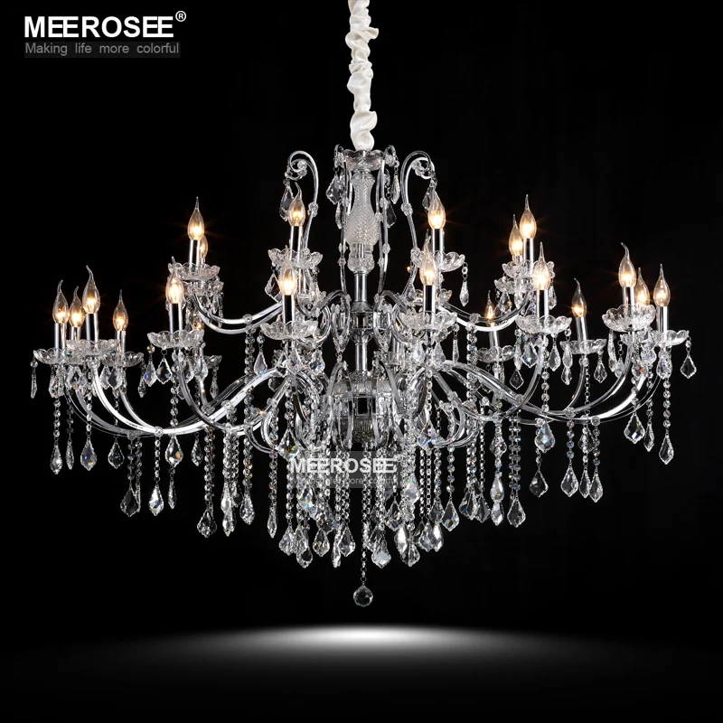 Meerosee Luxury Modern Crystal Chandelier Light For Living Room Chrome Black Pendant Lamp Fixture 24 Arms Lustre Home Lighting
Meerosee Luxury Modern Crystal Chandelier Light For Living Room Chrome Black Pendant Lamp Fixture 24 Arms Lustre Home Lighting