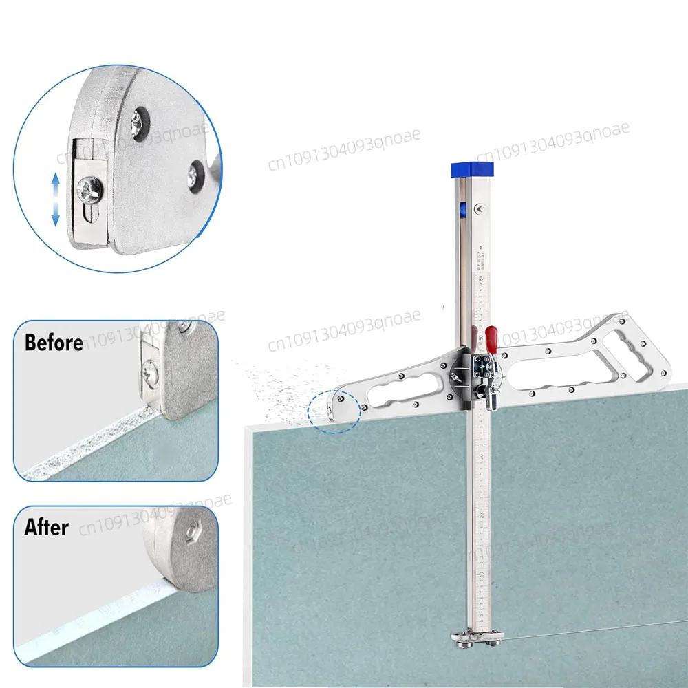 Stainless Steel Gypsum Cutting Artifact Roller Drywall Woodworking DIY Tools Plasterboard Hand Push Cutter Dust-free 90-125mmm 
Stainless Steel Gypsum Cutting Artifact Roller Drywall Woodworking DIY Tools Plasterboard Hand Push Cutter Dust-free 90-125mmm