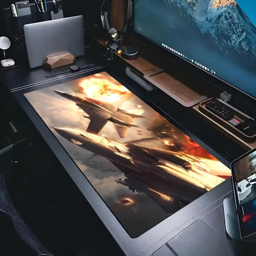 Ace Combat Mouse Pad Cartoon Lockedge Large Gaming Pad Computer Gamer Keyboard Mat Desk Mousepad PC Desk Pad