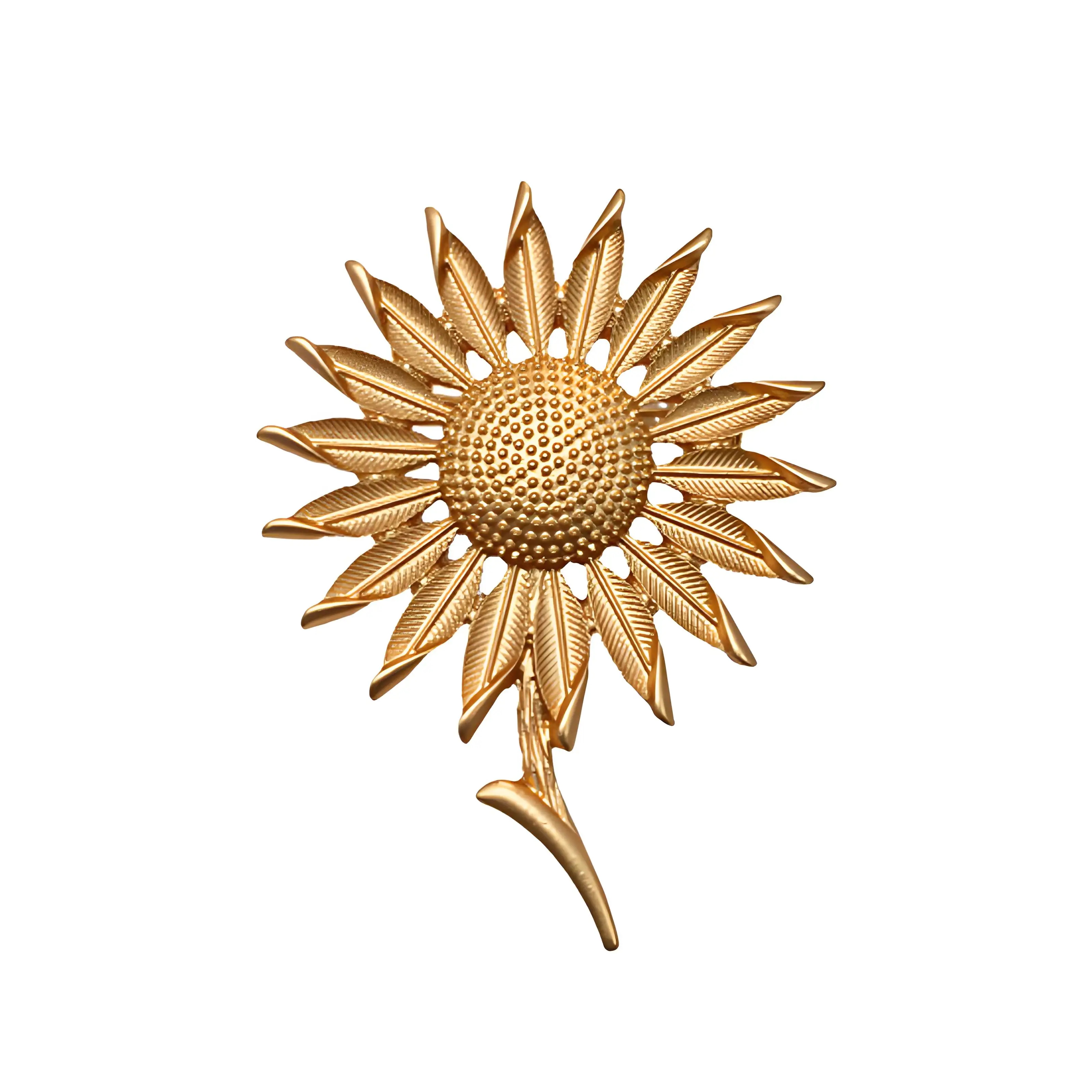Retro Designer Brooches for Women Elegant Golden Sunflower And Chrysanthemum Shaped Antique Brooch Lapel Pin Clothes Accessories
Retro Designer Brooches for Women Elegant Golden Sunflower And Chrysanthemum Shaped Antique Brooch Lapel Pin Clothes Accessories