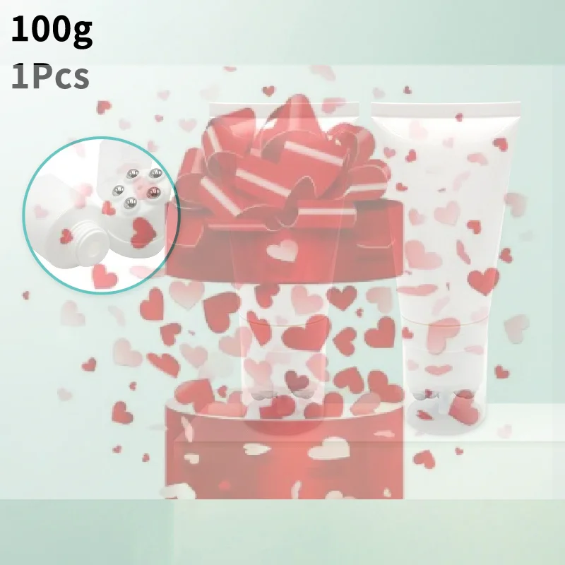 100g Cosmetic Soft Tube Steel Ball Massage Bottle Portable Neck Cream Body Lotion Massage Cream Reuseable Plastic Container
100g Cosmetic Soft Tube Steel Ball Massage Bottle Portable Neck Cream Body Lotion Massage Cream Reuseable Plastic Container 