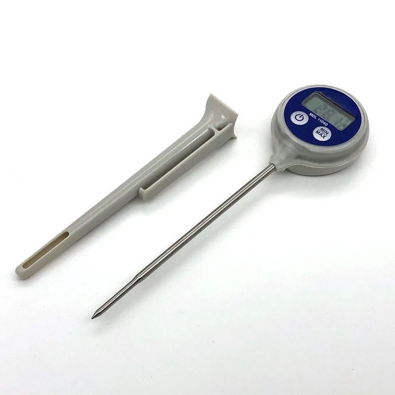 Instant Read Digital Probe Food Thermometer Stainless Steel Waterproof Temperature Meter For Lab Kitchen Meat Baking Testing
Instant Read Digital Probe Food Thermometer Stainless Steel Waterproof Temperature Meter For Lab Kitchen Meat Baking Testing