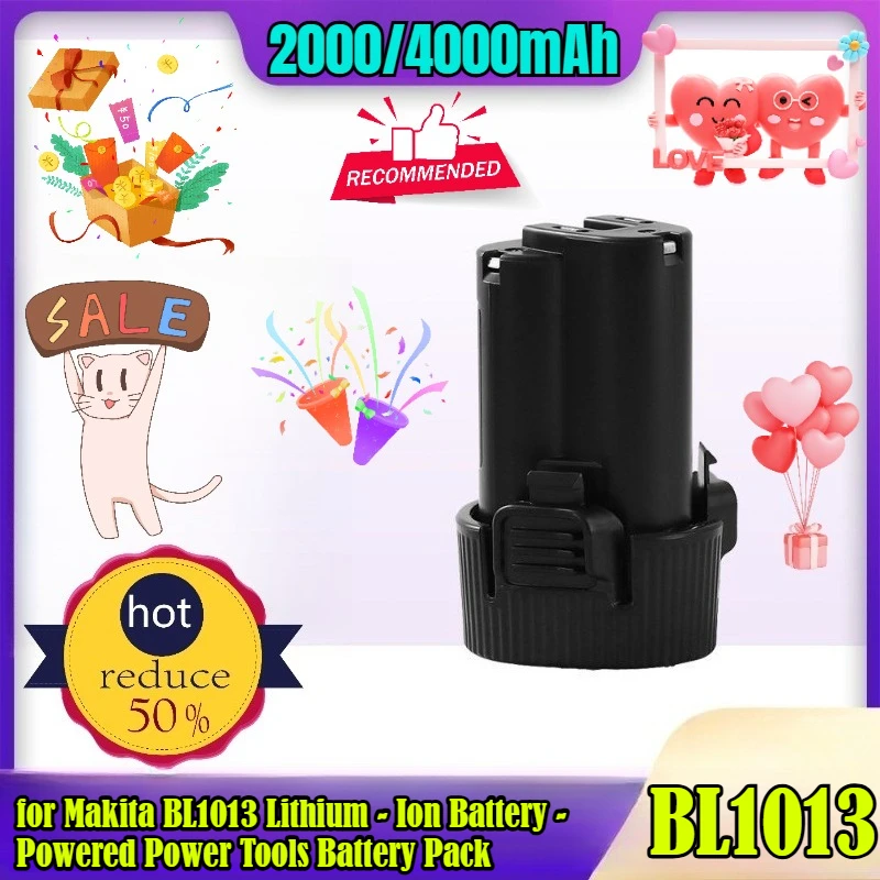 12V Replacement for Makita BL1013 Lithium - Ion Battery - Powered Power Tools Battery Pack
12V Replacement for Makita BL1013 Lithium - Ion Battery - Powered Power Tools Battery Pack