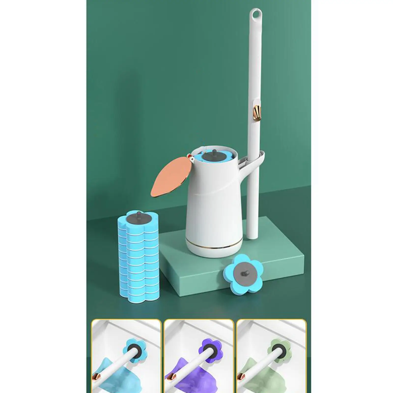 Toilet Brush System Starter Kit Slim PP Sponge Head Compact Holder for Deep Toilet Bowl Cleaning in Hotel Bathroom
Toilet Brush System Starter Kit Slim PP Sponge Head Compact Holder for Deep Toilet Bowl Cleaning in Hotel Bathroom