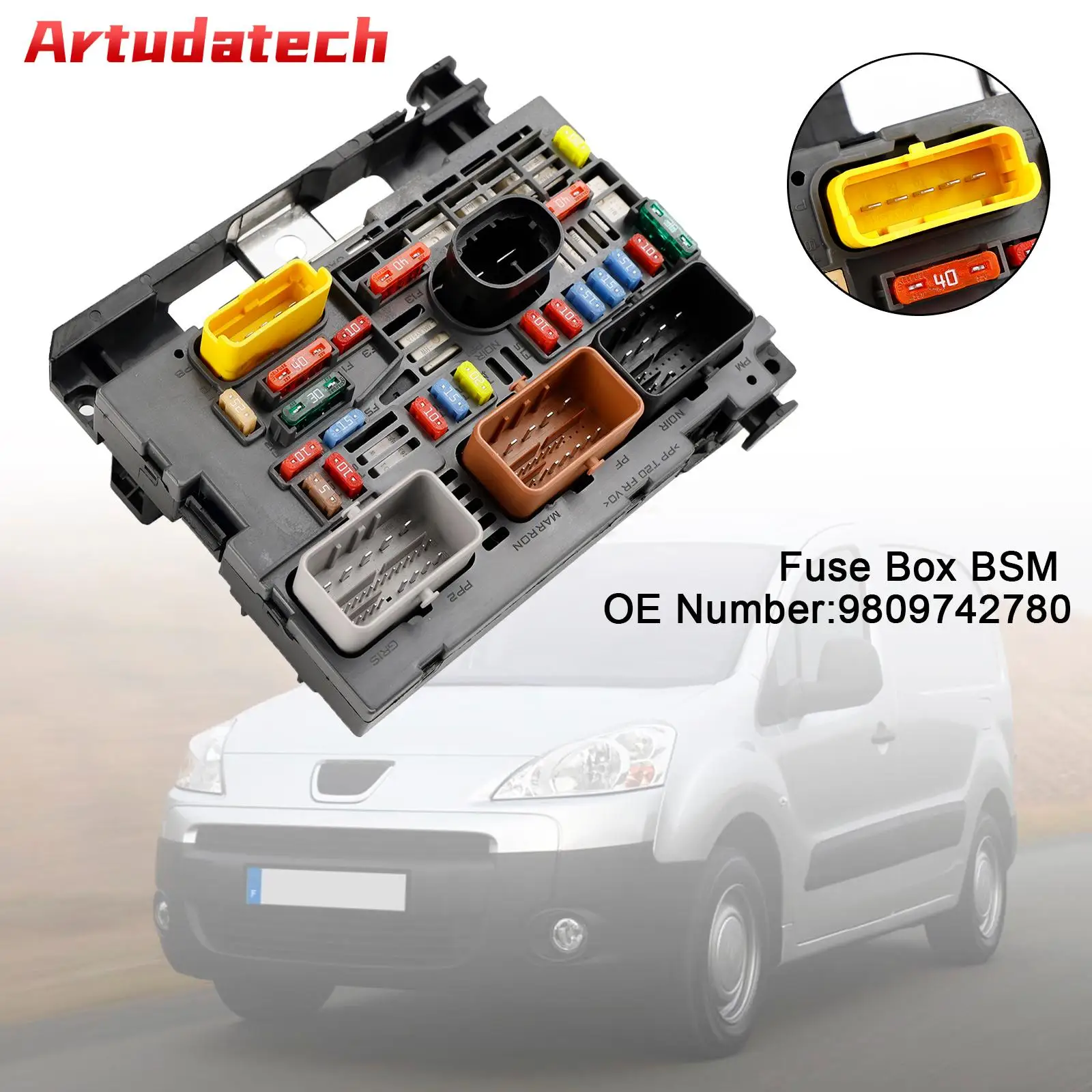 Блок предохранителей Artudatech BSM 9809742780 для Citroen Berlingo C4 C8 Peugeot Partner 307 2007- автомобильные аксессуары
Блок предохранителей Artudatech BSM 9809742780 для Citroen Berlingo C4 C8 Peugeot Partner 307 2007- автомобильные аксессуары