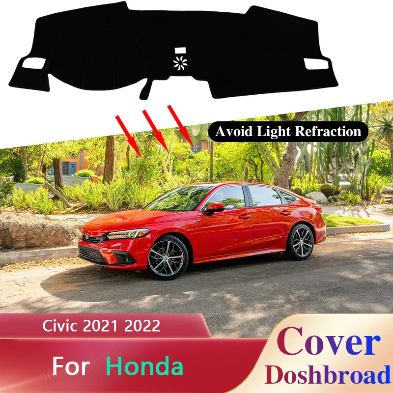 Dashboard Cover Board Mat Carpet Dashmat for Honda Civic FE FL 11th Gen 2022 2023 2024 Pad Sunshade Cushion Protect Car Anti-sun
Dashboard Cover Board Mat Carpet Dashmat for Honda Civic FE FL 11th Gen 2022 2023 2024 Pad Sunshade Cushion Protect Car Anti-sun
