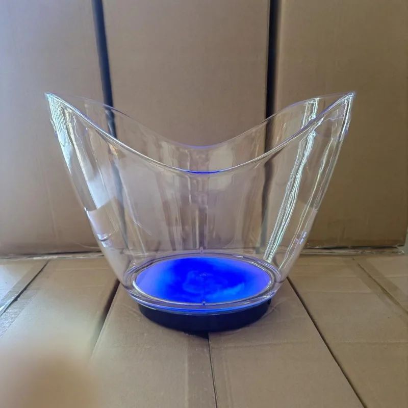 LED luminous ice bucket 4L battery colorful beer champagne special ice bucket, bar ingot ice bucket
LED luminous ice bucket 4L battery colorful beer champagne special ice bucket, bar ingot ice bucket