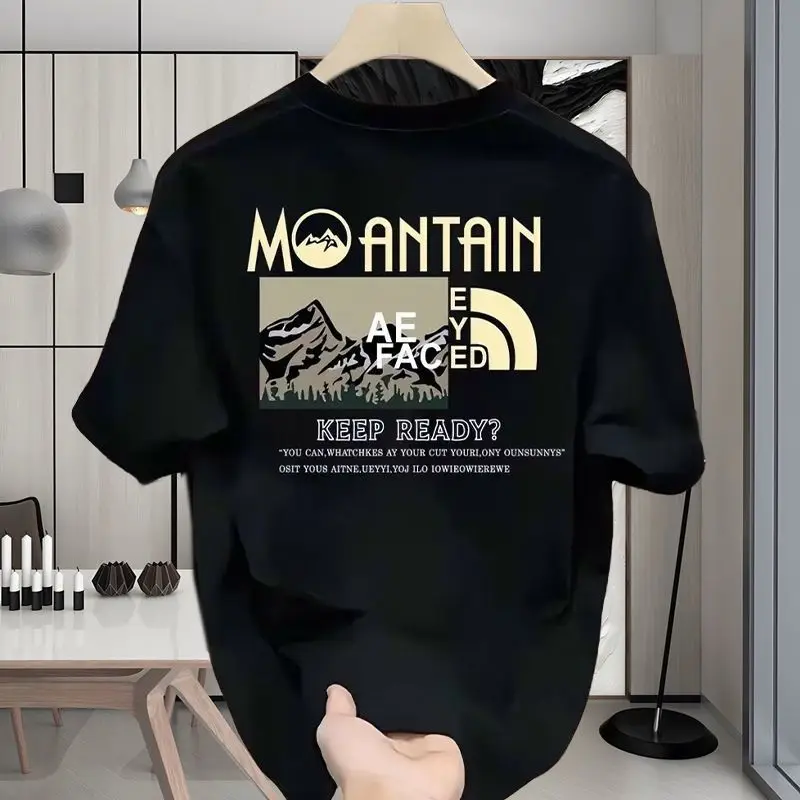 2025 New High-quality Trend Pure Cotton Round Neck Mountain and River Landscape Printing New Loose Short-sleeved T-shirt
2025 New High-quality Trend Pure Cotton Round Neck Mountain and River Landscape Printing New Loose Short-sleeved T-shirt