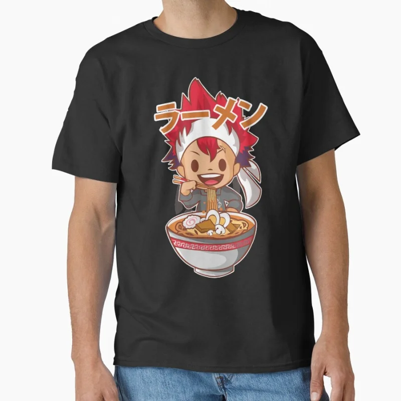 Ramen boy shouma Food Wars Shokugeki no Soma Retro Japan cook manga Vintage anime t shirt for men large size Adult tops S-6XL
Ramen boy shouma Food Wars Shokugeki no Soma Retro Japan cook manga Vintage anime t shirt for men large size Adult tops S-6XL