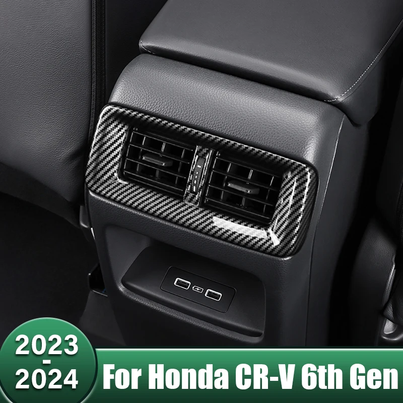 ABS Car Rear Exhaust Vent Decorative Frame Sticker Interior Decoration Accessories For Honda CR-V CRV CR V 6th Gen 2023 2024
ABS Car Rear Exhaust Vent Decorative Frame Sticker Interior Decoration Accessories For Honda CR-V CRV CR V 6th Gen 2023 2024
