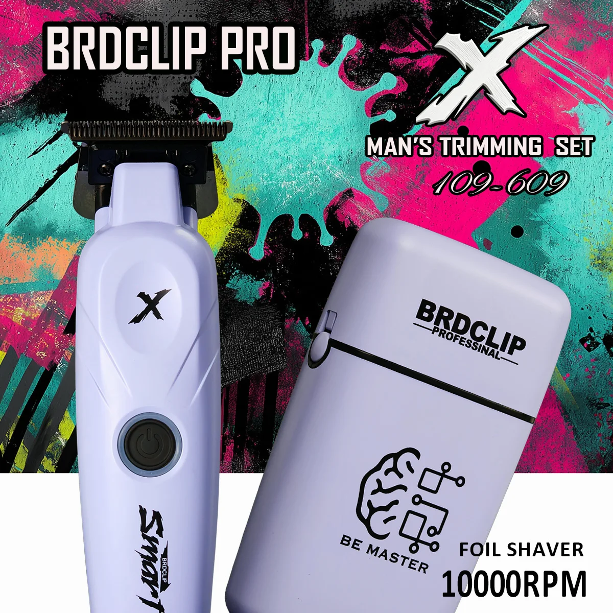 Профессиональный набор для стрижки BRDCLIP: триммер для волос 10000 об/мин, сеточная бритва, машинка для стрижки, инструменты для барбершопа
Профессиональный набор для стрижки BRDCLIP: триммер для волос 10000 об/мин, сеточная бритва, машинка для стрижки, инструменты для барбершопа