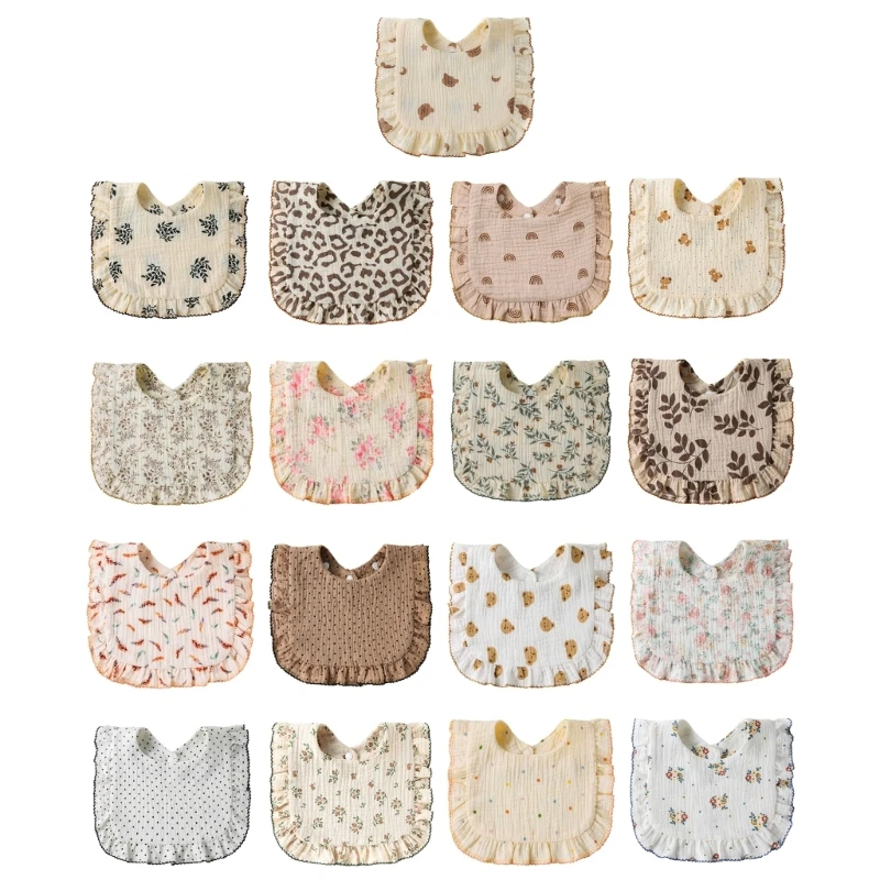 Breathable Baby Bibs Newborn Drooling Bib Cotton Burp Cloth with Adjustable Buttons 4-layer Teething Bib Feeding Towel
Breathable Baby Bibs Newborn Drooling Bib Cotton Burp Cloth with Adjustable Buttons 4-layer Teething Bib Feeding Towel