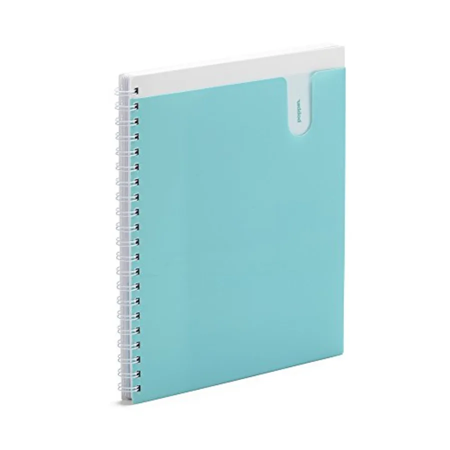 Spiral Notebook, College Ruled Notebook, Translucent Front Cover Pocket for Added Storage, 80 Sheets, Easy Tear Pages
Spiral Notebook, College Ruled Notebook, Translucent Front Cover Pocket for Added Storage, 80 Sheets, Easy Tear Pages