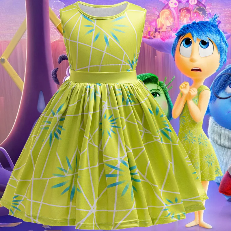 Inside Out Joy Cosplay Costume Princess Dress+Wig+Hairpin for Kids Girls Halloween Carnival Birthday Happiness Dress Up
Inside Out Joy Cosplay Costume Princess Dress+Wig+Hairpin for Kids Girls Halloween Carnival Birthday Happiness Dress Up