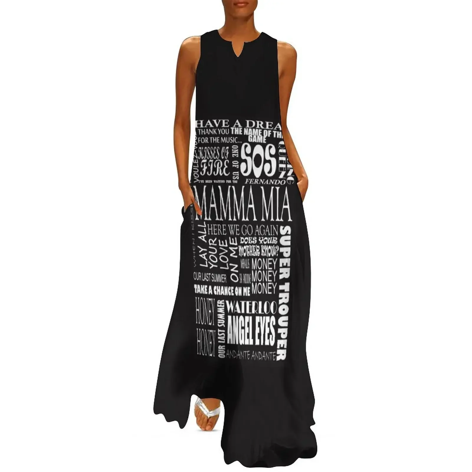 Mamma Mia words songs Long Dress birthday dress Long dress dresses for special events
Mamma Mia words songs Long Dress birthday dress Long dress dresses for special events