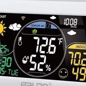 【Hot】BALDR Wi-Fi Weather Station With Remote Sensor, APP Smart Controll Wi-Fi Thermometer
【Hot】BALDR Wi-Fi Weather Station With Remote Sensor, APP Smart Controll Wi-Fi Thermometer
