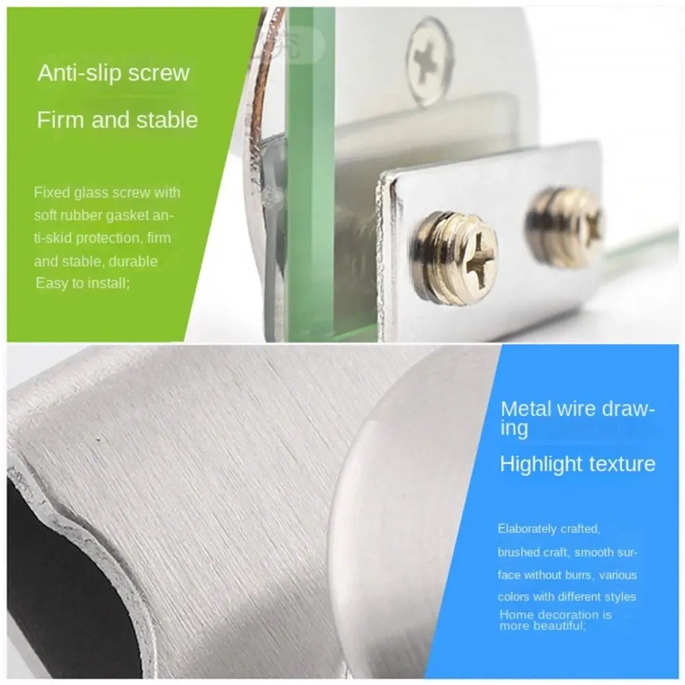 Glass Mirror Hinger Furniture Hardware Plank Clip Drawer Pull Knob Cabinet Handle Glass Clip Glass Door Handle Glass Clamp
Glass Mirror Hinger Furniture Hardware Plank Clip Drawer Pull Knob Cabinet Handle Glass Clip Glass Door Handle Glass Clamp