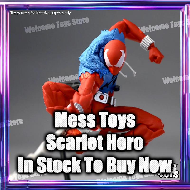 In Stock Mess Toys Scarlet Hero Messtoys Scarlet Spider Man Spiderman Anime Action Figure Figurine Statue Model Gifts Kids Toys
In Stock Mess Toys Scarlet Hero Messtoys Scarlet Spider Man Spiderman Anime Action Figure Figurine Statue Model Gifts Kids Toys