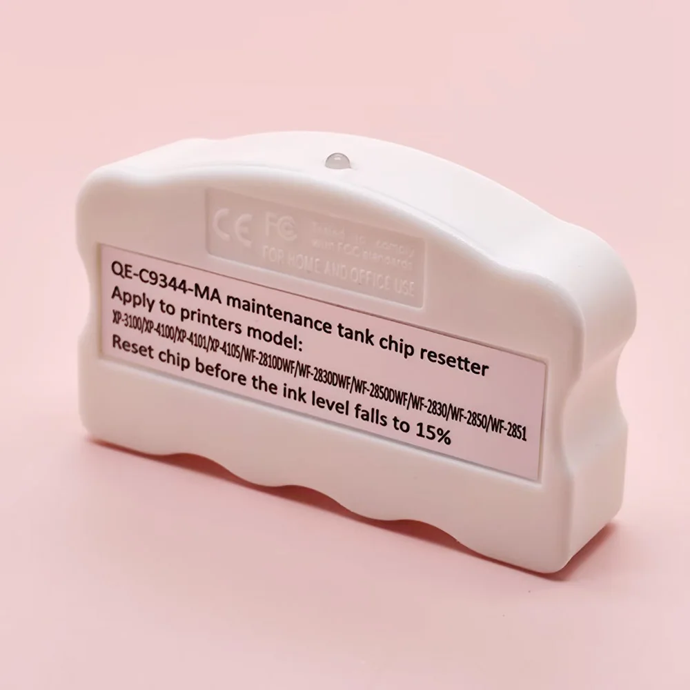 C9344 Maintenance Box Chip Resetter for Epson XP2200 XP2205 XP3200 XP3205 XP4200 XP4205 WF2910 WF2930 WF2935 WF2950
C9344 Maintenance Box Chip Resetter for Epson XP2200 XP2205 XP3200 XP3205 XP4200 XP4205 WF2910 WF2930 WF2935 WF2950
