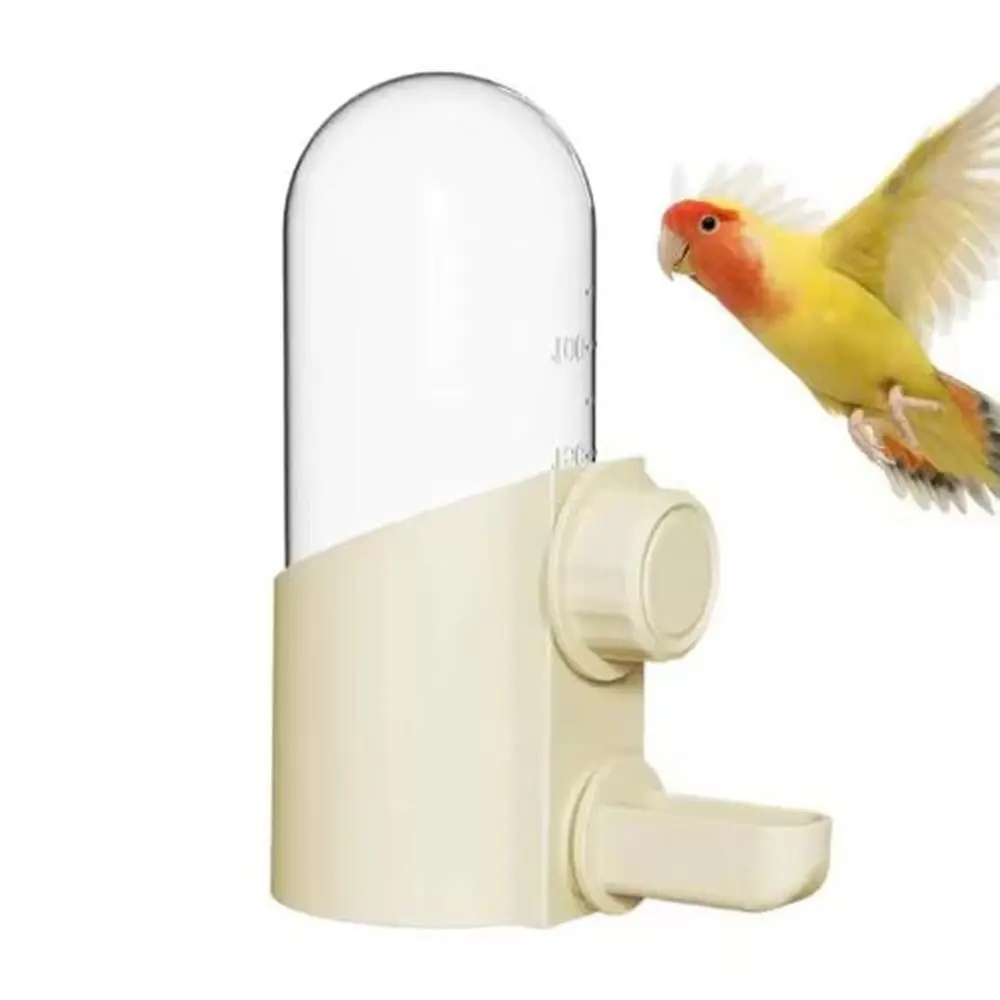250ml Birds Water Feeder Hangable Large Capacity Pet Birds Water Bottle Silent Automatic Refill Bird Drinkers Lovebird
250ml Birds Water Feeder Hangable Large Capacity Pet Birds Water Bottle Silent Automatic Refill Bird Drinkers Lovebird