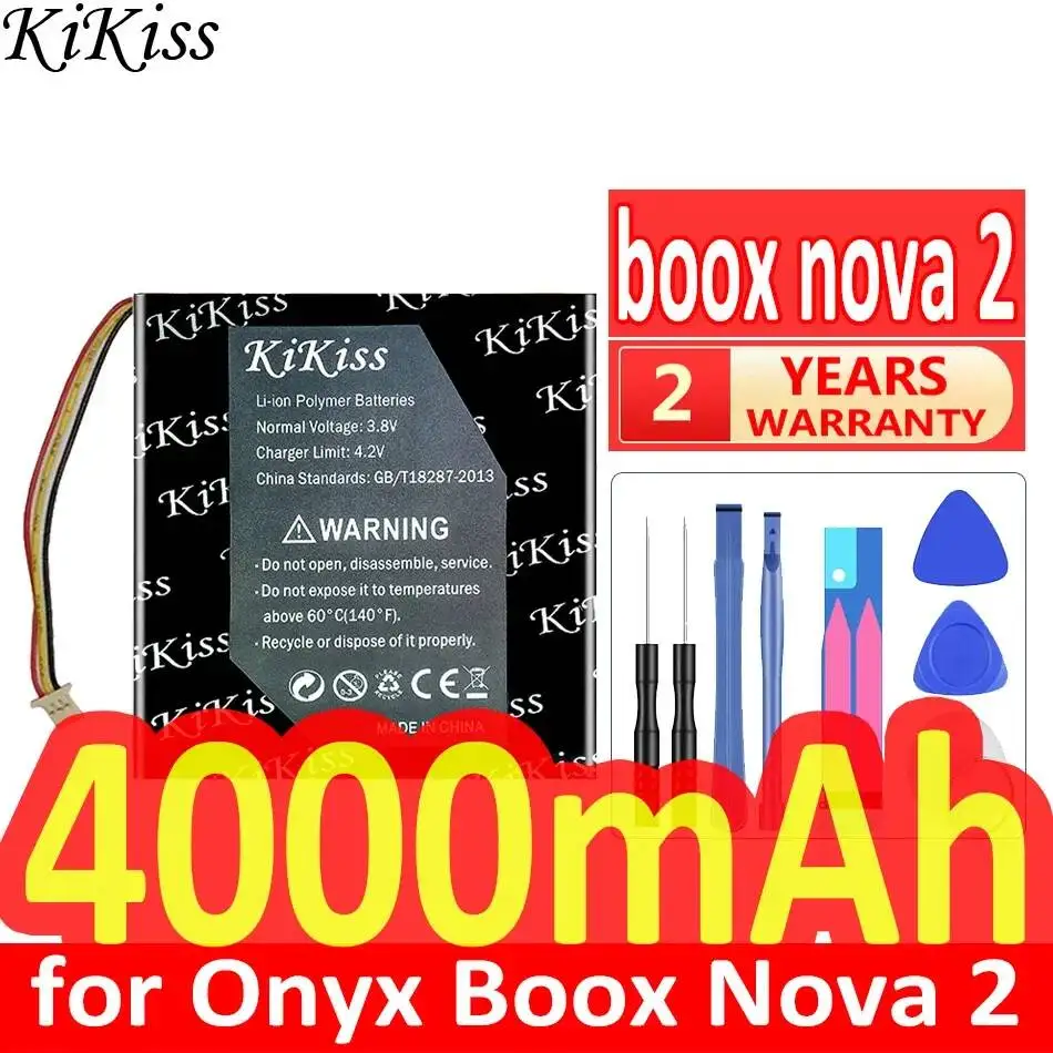 E - Book Reader Battery 5600mAh High Compatibility For Onyx Boox Nova 2 Reader
E - Book Reader Battery 5600mAh High Compatibility For Onyx Boox Nova 2 Reader