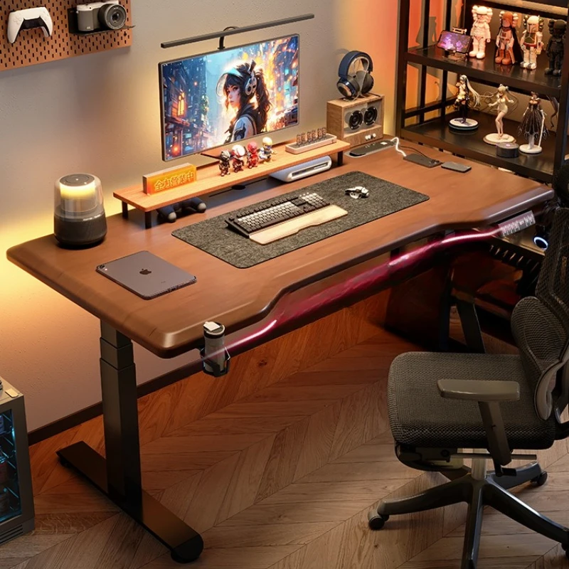 Solid wood electric lifting table, desk, study desk, workbench, home e-sports intelligent lifting computer desk
Solid wood electric lifting table, desk, study desk, workbench, home e-sports intelligent lifting computer desk