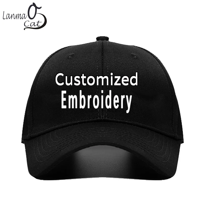 Lanmancat Own Design Custom Made Cap Embroidery Baseball Cap Men Women Embrodered Logo Baseball Caps Ball Hat
Lanmancat Own Design Custom Made Cap Embroidery Baseball Cap Men Women Embrodered Logo Baseball Caps Ball Hat
