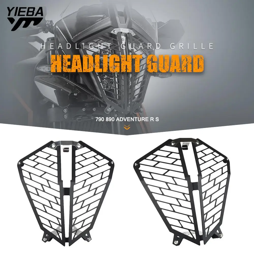 890 adventure / R 2020 2021 Motorcycle Headlight Protector Cover Grill Guard For 790 adventure / S / R 2019 2020 2021
890 adventure / R 2020 2021 Motorcycle Headlight Protector Cover Grill Guard For 790 adventure / S / R 2019 2020 2021