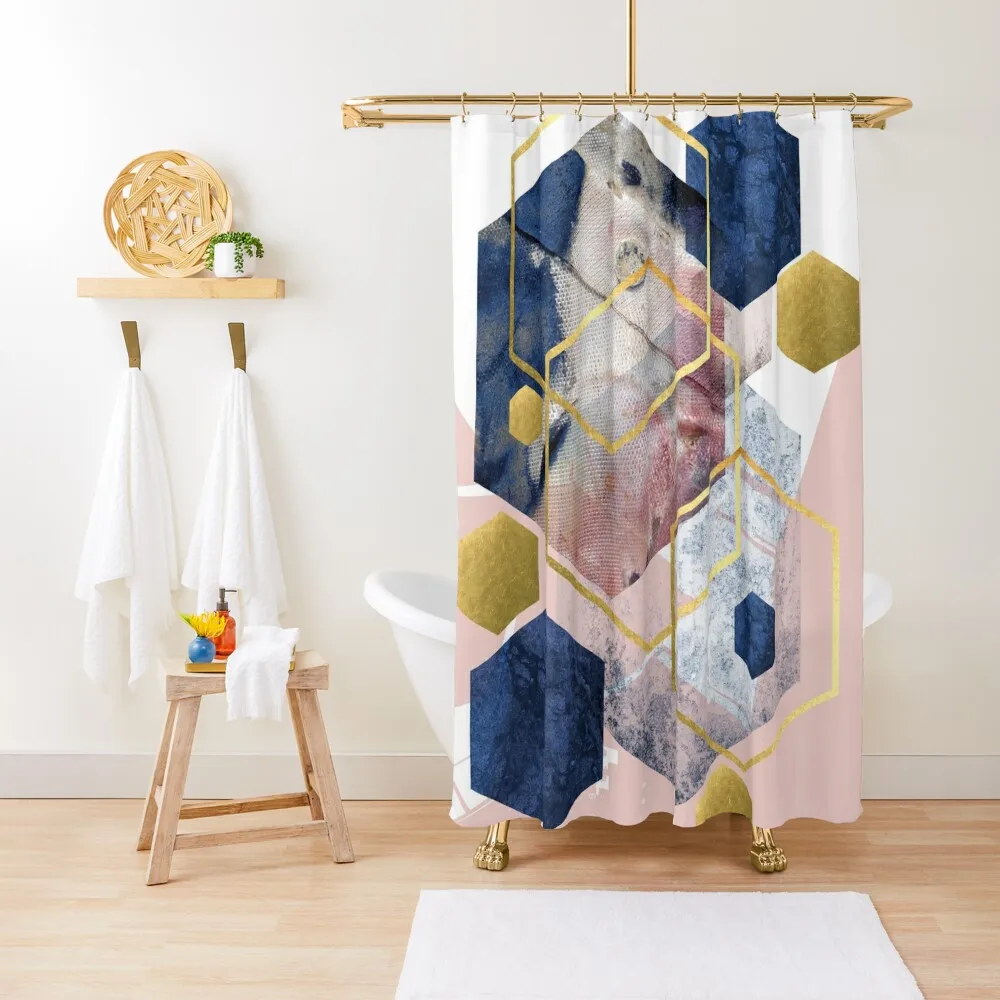 Abstract Geo Shower Curtain Modern Accessory Bathrooms Waterproof Fabric Bathroom Curtain
Abstract Geo Shower Curtain Modern Accessory Bathrooms Waterproof Fabric Bathroom Curtain