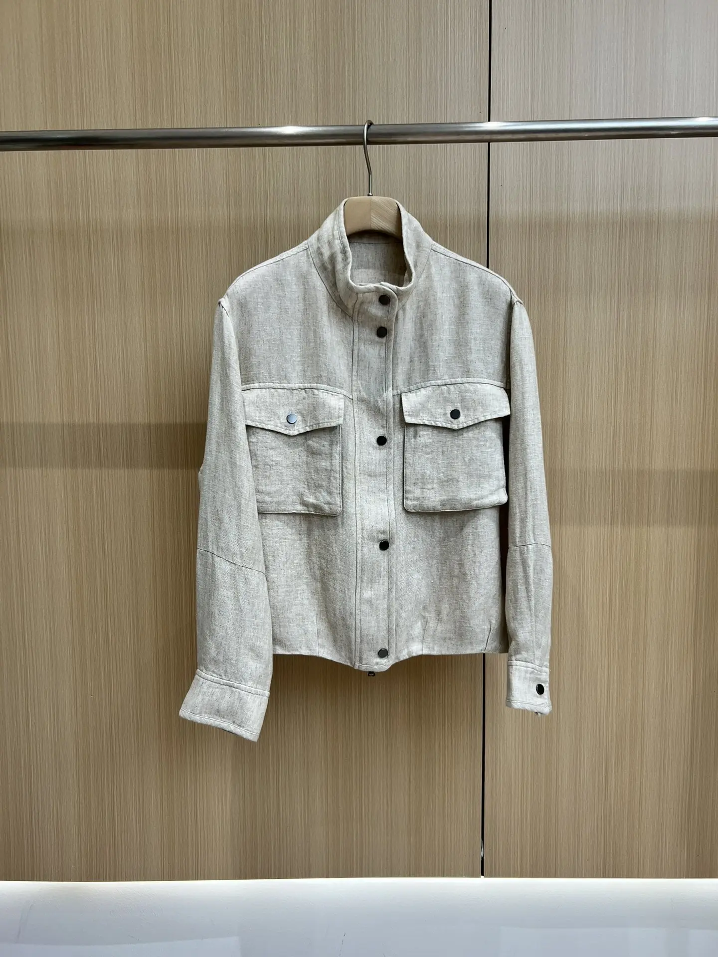 New Spring/Summer High-Quality Women'S Stand Collar Long-Sleeved Jacket: Stylish, Versatile, Casual, And Warm
New Spring/Summer High-Quality Women'S Stand Collar Long-Sleeved Jacket: Stylish, Versatile, Casual, And Warm