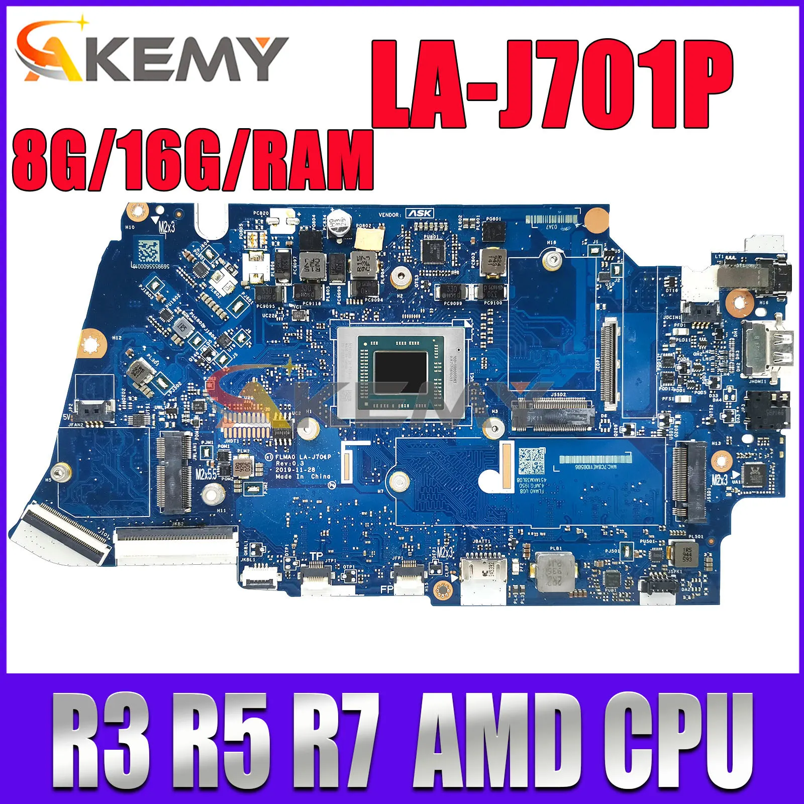 Материнская плата для ноутбука Lenovo Ideapad 5-14ALC05 5-14ARE05 С процессором AMD R3 R5 R7 и частотой 16 ГБ, 100% тестовая работа
Материнская плата для ноутбука Lenovo Ideapad 5-14ALC05 5-14ARE05 С процессором AMD R3 R5 R7 и частотой 16 ГБ, 100% тестовая работа