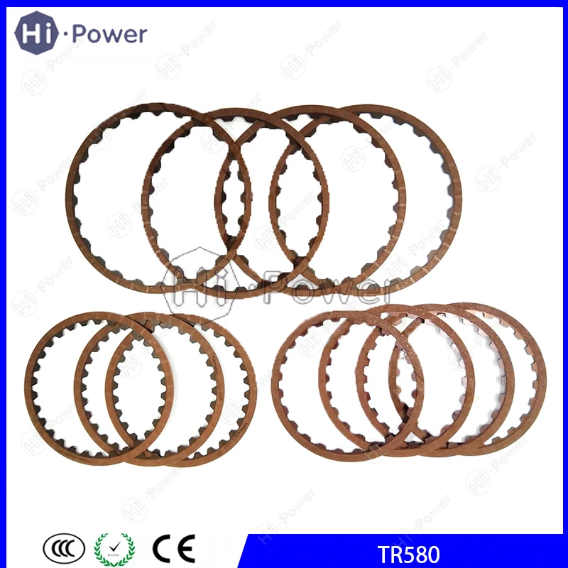 TR580 CVT Automatic Transmission Clutch Friction Plate for Subaru Gearbox Clutch Plate Discs Kit Car Accessories
TR580 CVT Automatic Transmission Clutch Friction Plate for Subaru Gearbox Clutch Plate Discs Kit Car Accessories
