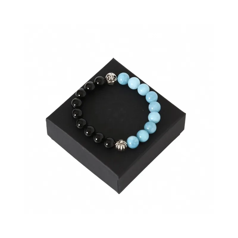 Popular Trendy Personalized Fashion Versatile Hipster Sea Blue Bead Obsidian Style Big Tongue Accessories Men's and Women's Brac
Popular Trendy Personalized Fashion Versatile Hipster Sea Blue Bead Obsidian Style Big Tongue Accessories Men's and Women's Brac