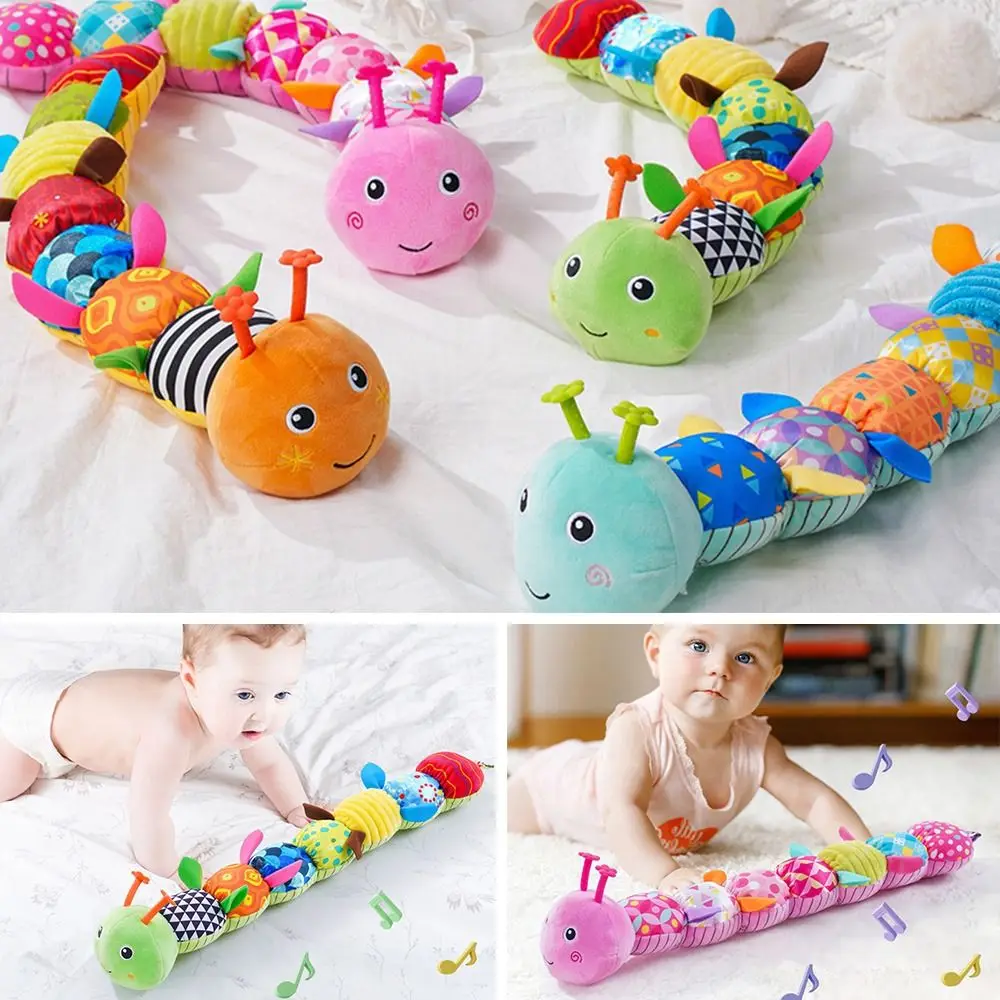 with Crinkle and Rattles Baby Musical Caterpillar Toys Soft Soothing Companion Rattle Toy Interactive for 0-12 Months Infants
with Crinkle and Rattles Baby Musical Caterpillar Toys Soft Soothing Companion Rattle Toy Interactive for 0-12 Months Infants