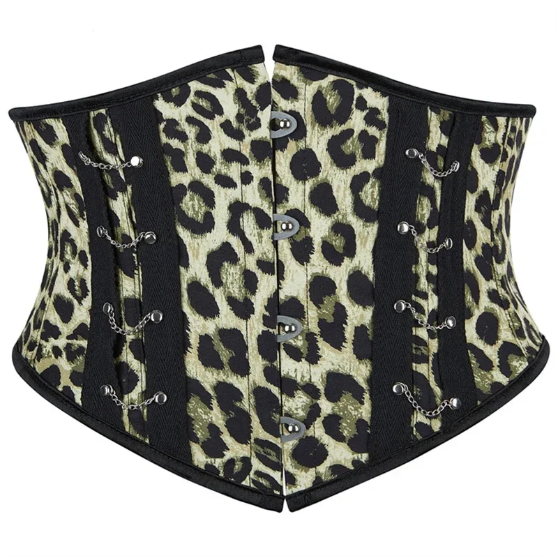 Женский готический желтый корсет с леопардовым принтом под грудью, топ в стиле ретро, формирователь талии, бюстье в стиле стимпанк, пояс Cincher
Женский готический желтый корсет с леопардовым принтом под грудью, топ в стиле ретро, формирователь талии, бюстье в стиле стимпанк, пояс Cincher