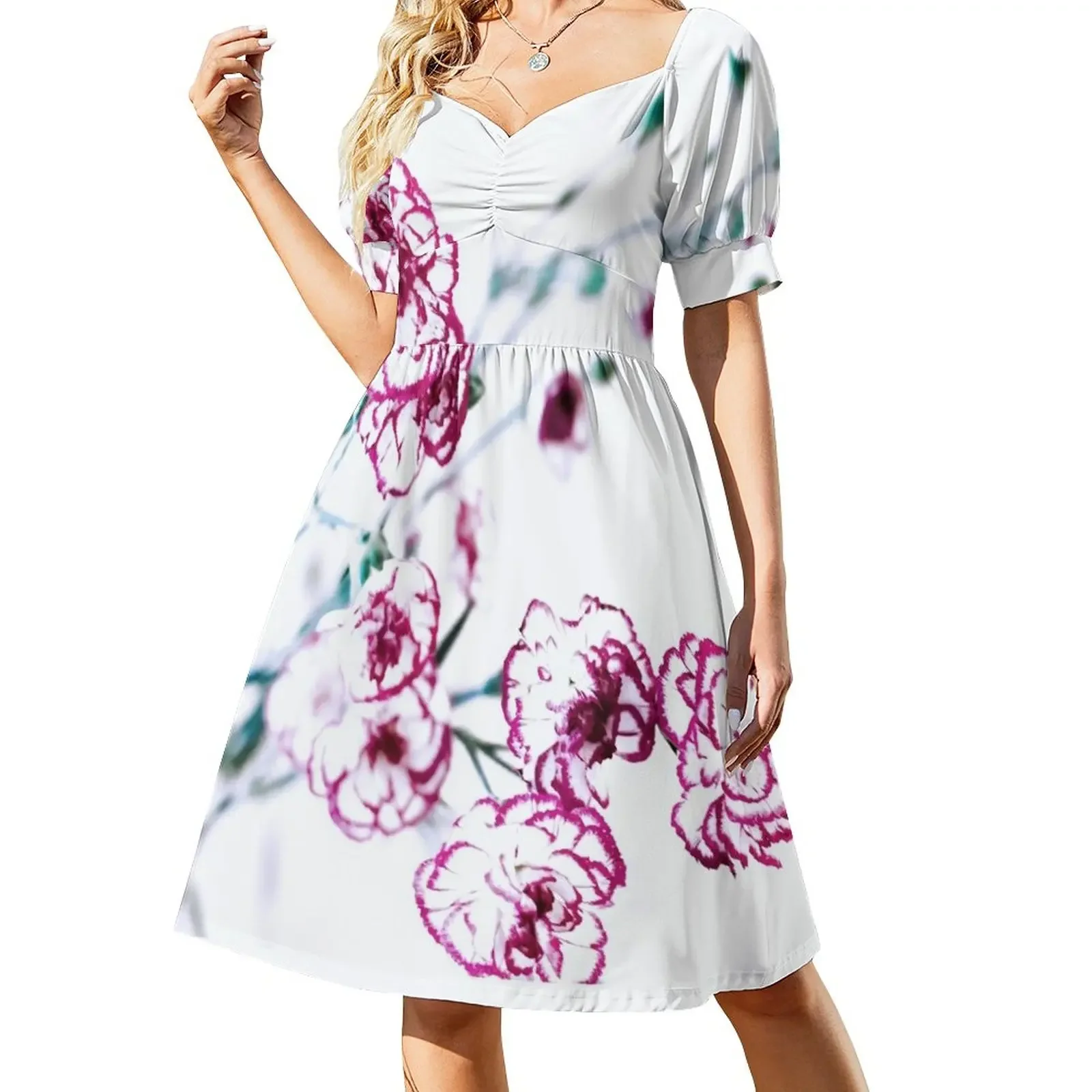 Red and white carnation flowers Short-Sleeved Dress summer dress womens 2025 evening dresses ladies
Red and white carnation flowers Short-Sleeved Dress summer dress womens 2025 evening dresses ladies