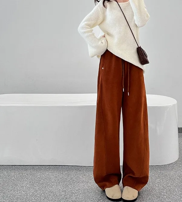 Широкие брюки с карманом на молнии, женские весенние брюки из полиэстера со складками, городской пояс для тренировок, с высокой талией, каваи, шикарный, с пучками, 2025 г.
Широкие брюки с карманом на молнии, женские весенние брюки из полиэстера со складками, городской пояс для тренировок, с высокой талией, каваи, шикарный, с пучками, 2025 г.